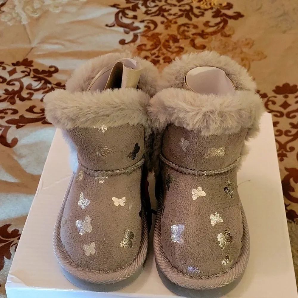 BRAND NEW OLIVIA MILLER BUTTERFLY TODDLER GIRLS BOOT